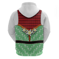 Germany Christmas Zip Hoodie Dirndl Xmas Style - Wonder Print Shop