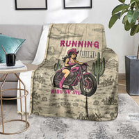 Cowgirl Blanket Running Wild Ride Or Die