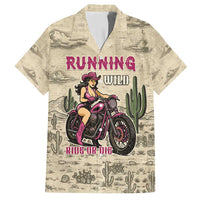 Cowgirl Hawaiian Shirt Running Wild Ride Or Die