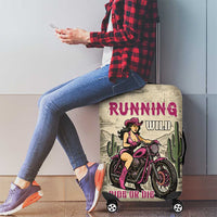 Cowgirl Luggage Cover Running Wild Ride Or Die