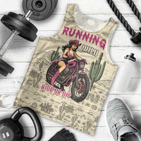 Cowgirl Men Tank Top Running Wild Ride Or Die