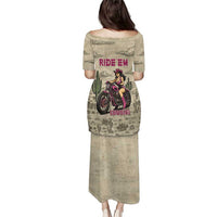 Cowgirl Puletasi Running Wild Ride Or Die