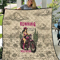 Cowgirl Quilt Running Wild Ride Or Die