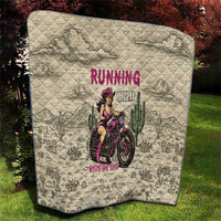 Cowgirl Quilt Running Wild Ride Or Die