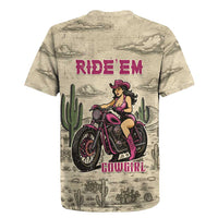 Cowgirl Rugby Jersey Running Wild Ride Or Die