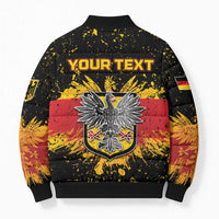 Personalized Germany Bomber Puffer Jacket Bundeswappen Art Symbol - Wonder Print Shop