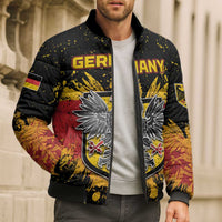 Personalized Germany Bomber Puffer Jacket Bundeswappen Art Symbol - Wonder Print Shop