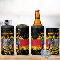 Personalized Germany 4 in 1 Can Cooler Tumbler Bundeswappen Art Symbol - Wonder Print Shop