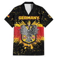 Personalized Germany Family Matching Mermaid Dress and Hawaiian Shirt Bundeswappen Art Symbol - Wonder Print Shop