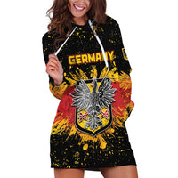 Personalized Germany Hoodie Dress Bundeswappen Art Symbol - Wonder Print Shop
