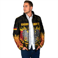 Personalized Germany Padded Jacket Bundeswappen Art Symbol - Wonder Print Shop