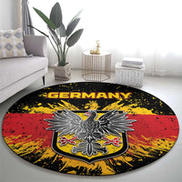 Germany Round Carpet Bundeswappen Art Symbol - Wonder Print Shop