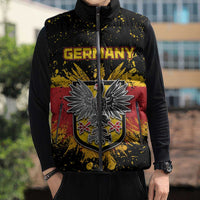 Personalized Germany Sleeveless Puffer Jacket Bundeswappen Art Symbol - Wonder Print Shop