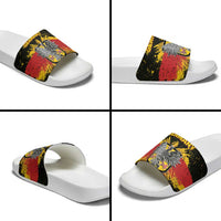 Germany Slide Sandals Bundeswappen Art Symbol - Wonder Print Shop