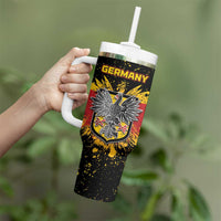 Personalized Germany Tumbler With Handle Bundeswappen Art Symbol - Wonder Print Shop