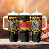 Personalized Germany Tumbler With Handle Bundeswappen Art Symbol - Wonder Print Shop