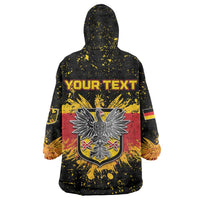 Personalized Germany Wearable Blanket Hoodie Bundeswappen Art Symbol - Wonder Print Shop