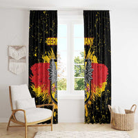 Germany Window Curtain Bundeswappen Art Symbol - Wonder Print Shop