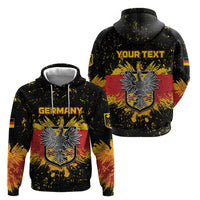 Personalized Germany Zip Hoodie Bundeswappen Art Symbol - Wonder Print Shop