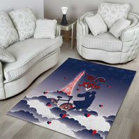 France Area Rug Eiffel For Him - Wonder Print Shop