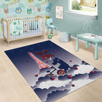 France Area Rug Eiffel For Him - Wonder Print Shop