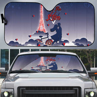 France Auto Sun Shade Eiffel For Him - Wonder Print Shop
