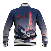 Personalized France Baseball Jacket Eiffel For Him - Wonder Print Shop