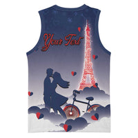 Personalized France Basketball Jersey Eiffel For Him - Wonder Print Shop