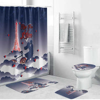 France Bathroom Set Eiffel For Him - Wonder Print Shop