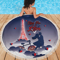 France Beach Blanket Eiffel For Him - Wonder Print Shop