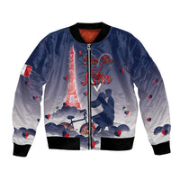 Personalized France Bomber Jacket Eiffel For Him - Wonder Print Shop
