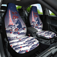 France Car Seat Cover Eiffel For Him - Wonder Print Shop