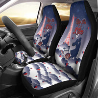 France Car Seat Cover Eiffel For Him - Wonder Print Shop