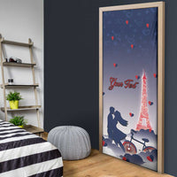France Door Cover Eiffel For Him - Wonder Print Shop