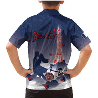 Personalized France Family Matching Mermaid Dress and Hawaiian Shirt Eiffel For Him - Wonder Print Shop