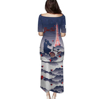 Personalized France Family Matching Puletasi and Hawaiian Shirt Eiffel For Him - Wonder Print Shop