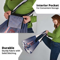 France Grocery Bag Eiffel For Him - Wonder Print Shop