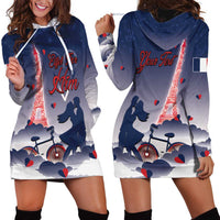 Personalized France Hoodie Dress Eiffel For Him - Wonder Print Shop