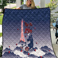 France Quilt Eiffel For Him - Wonder Print Shop