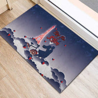 France Rubber Doormat Eiffel For Him - Wonder Print Shop