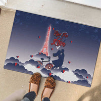 France Rubber Doormat Eiffel For Him - Wonder Print Shop