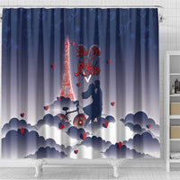France Shower Curtain Eiffel For Him - Wonder Print Shop