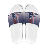 France Slide Sandals Eiffel For Him - Wonder Print Shop