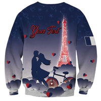 Personalized France Sweatshirt Eiffel For Him - Wonder Print Shop