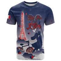 Personalized France T Shirt Eiffel For Him - Wonder Print Shop