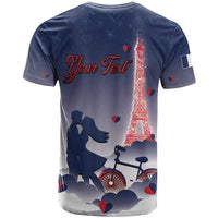 Personalized France T Shirt Eiffel For Him - Wonder Print Shop