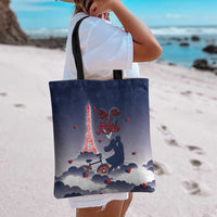 France Tote Bag Eiffel For Him - Wonder Print Shop