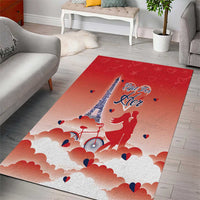 France Area Rug Eiffel For Her - Wonder Print Shop