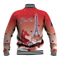 Personalized France Baseball Jacket Eiffel For Her - Wonder Print Shop