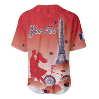 Personalized France Baseball Jersey Eiffel For Her - Wonder Print Shop
